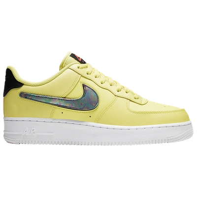 Shop Nike Mens  Air Force 1 Lv8 In Yellow Pulse/black/white