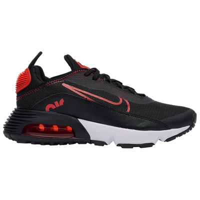 Shop Nike Boys  Air Max 2090 In Black/chili Red