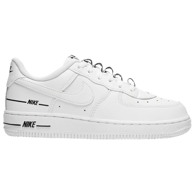 Shop Nike Boys  Air Force 1 Low In White/white/black