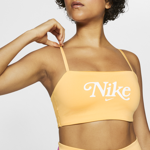 Nike Womens Nsw Femme Bra In Topaz Gold 