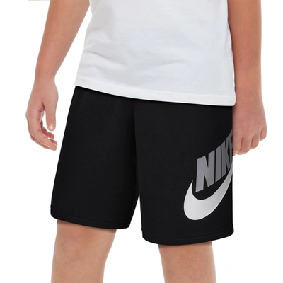 Shop Nike Boys  Nsw Club Shorts In Black/black