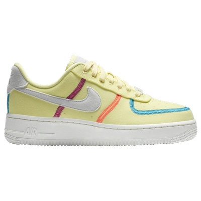 Shop Nike Womens  Air Force 1 Low In Life Lime/summit White/laser Blue