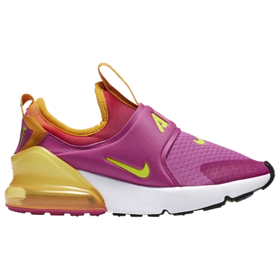 Shop Nike Girls  Air Max 270 Extreme In Active Fuchsia/volt/university Gold