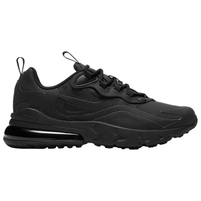 Shop Nike Boys  Air Max 270 React In Black/black/black