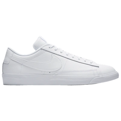 Shop Nike Mens  Blazer Low In White/white/white