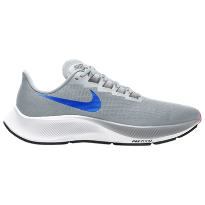 Shop Nike Mens  Air Zoom Pegasus 37 In Pure Platinum/racer Blue/wolf Grey