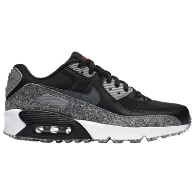 Shop Nike Boys  Air Max 90 In Black/smoke Grey/white