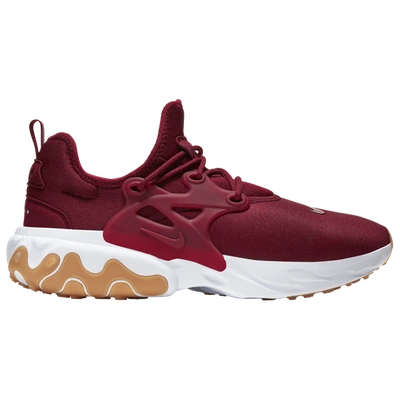 Shop Nike Mens  React Presto In Team Red/team Red/white