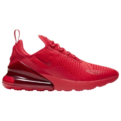 Shop Nike Mens  Air Max 270 In University Red/university Red/black