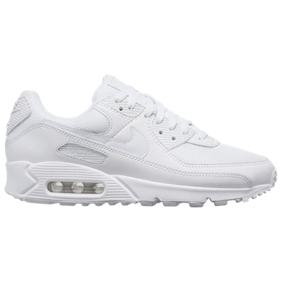 Shop Nike Womens  Air Max 90 In White/white/white
