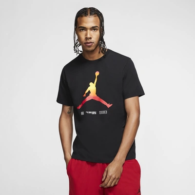 Shop Jordan Mens  Retro 11 Legacy Logo T-shirt In Black