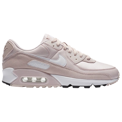 Shop Nike Womens  Air Max 90 In Barely Rose/white/black
