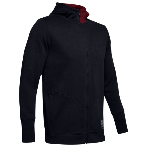 Under Armour Men's Big And Tall Armour Fleece Hoodie In Black/cordova