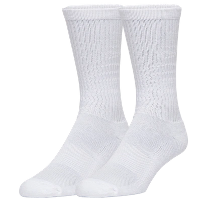 Shop Csg 6 Pack Crew Xl Socks In White