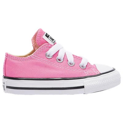 Shop Converse Girls  All Star Low Top In Pink/pink