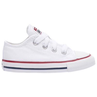Converse Boys  All Star Low Top In Optical White/white