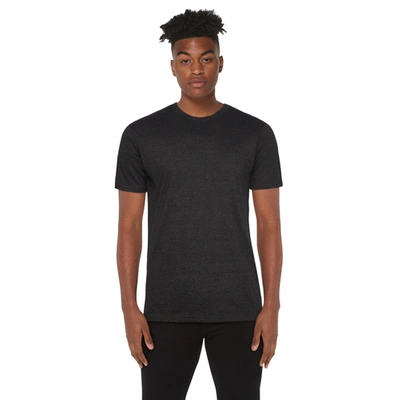Shop Csg Mens  Basic T-shirt In Charcoal Grey