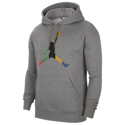 Jordan Dna Sport Mc Hbr Fleece Hoodie In Carbon Heather/gray | ModeSens