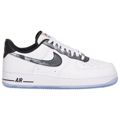 Shop Nike Mens  Air Force 1 Lv8 In White/black/pure Platinum