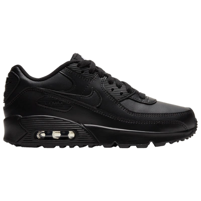 Shop Nike Boys  Air Max 90 In Black/black/black