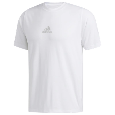 Shop Adidas Originals Mens Adidas Freelift Training T-shirt In White