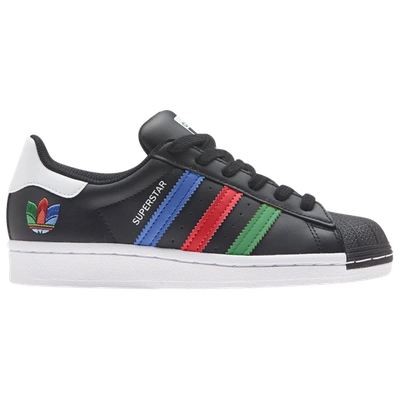 Adidas Originals Kids' Adidas Superstar C Sneakers Fw5237 In  Black/white/green | ModeSens