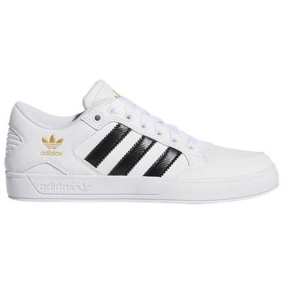 Adidas Originals Kids' Hardcourt Low In White/black/gold | ModeSens