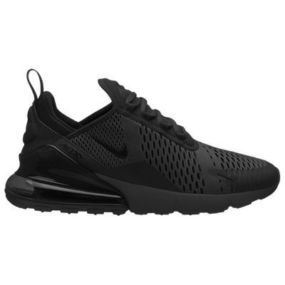 Shop Nike Mens  Air Max 270 In Black/black/black