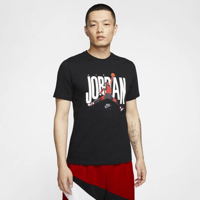 Shop Jordan Mens  Jumpman Photo T-shirt In Black/white
