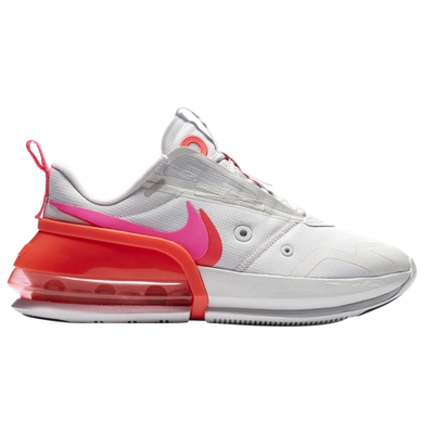 Shop Nike Womens  Air Max Up In Vast Grey/pink Blast/flash Crimson