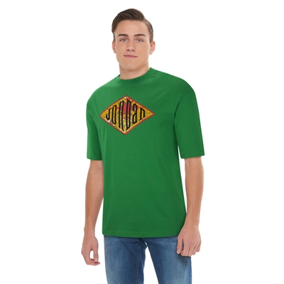Shop Jordan Mens  Dna Sport T-shirt In Lucky Green/yellow