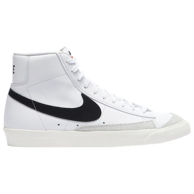 Shop Nike Mens  Blazer High In White/black/white