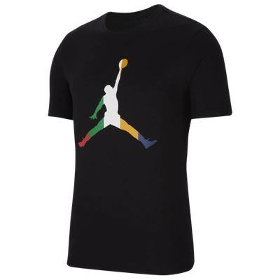Shop Jordan Mens  Dna Sport Jumpman T-shirt In Black/multi