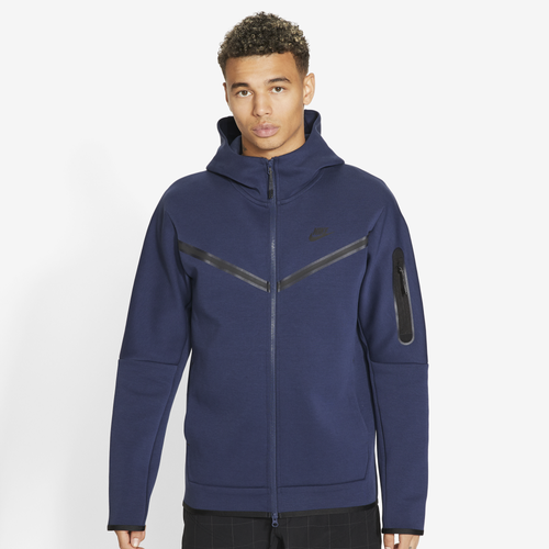 Nike Sportswear Tech Fleece Men's Full-zip Hoodie In Blue | ModeSens