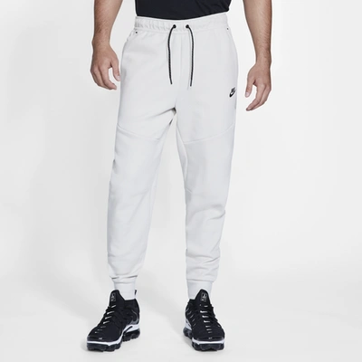 Shop Nike Mens  Tech Fleece Jogger In Light Bone/black