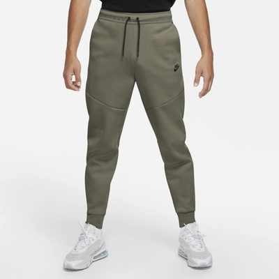 Shop Nike Mens  Tech Fleece Jogger In Twighlight Marsh/black