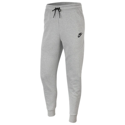 nike tech fleece bottoms black and grey