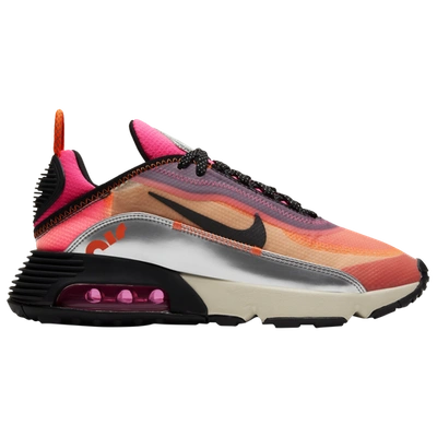 Shop Nike Womens  Air Max 2090 In Hyper Crimson/black/pink Blast