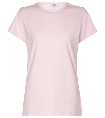 Shop Dorothee Schumacher Set Of 2 Stretch-cotton Jersey T-shirts In Pink