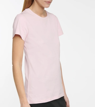 Shop Dorothee Schumacher Set Of 2 Stretch-cotton Jersey T-shirts In Pink