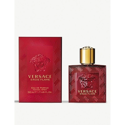Versace Eros Flame 1.7 oz/ 50 ml Eau De Parfum Spray In Red | ModeSens
