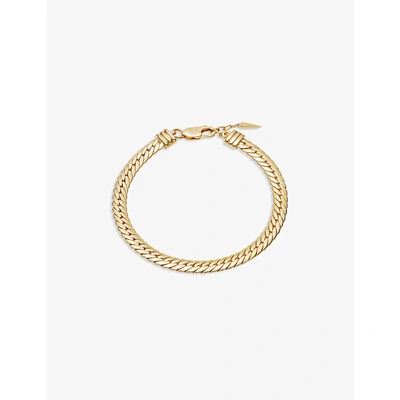 Shop Missoma Camail 18ct Gold-plated Brass Bracelet