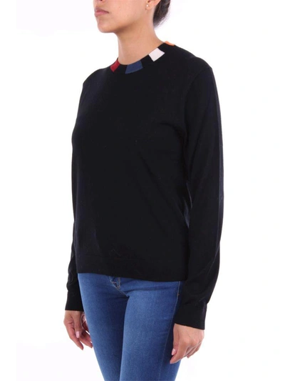 Shop Ps By Paul Smith Women's Black Wool Jumper