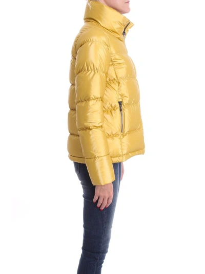 Shop Colmar Originals Women's Yellow Polyamide Down Jacket