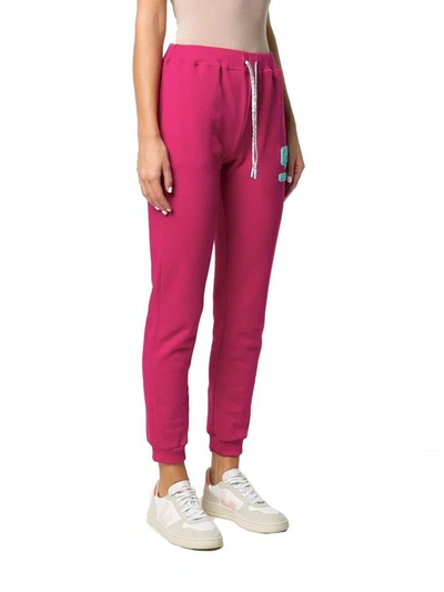 Chiara Ferragni Eyelike Logo Track Trousers In Fuchsia