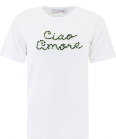 Shop Giada Benincasa Women's White T-shirt