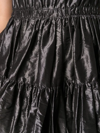 Shop Miu Miu Women's Black Silk Dress