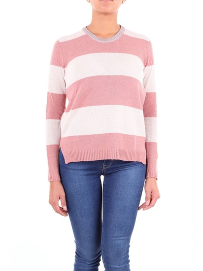 Shop Roberto Collina Women's Pink Cashmere Sweater