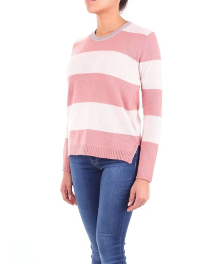 Shop Roberto Collina Women's Pink Cashmere Sweater