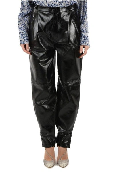 Shop Givenchy Women's Black Leather Pants